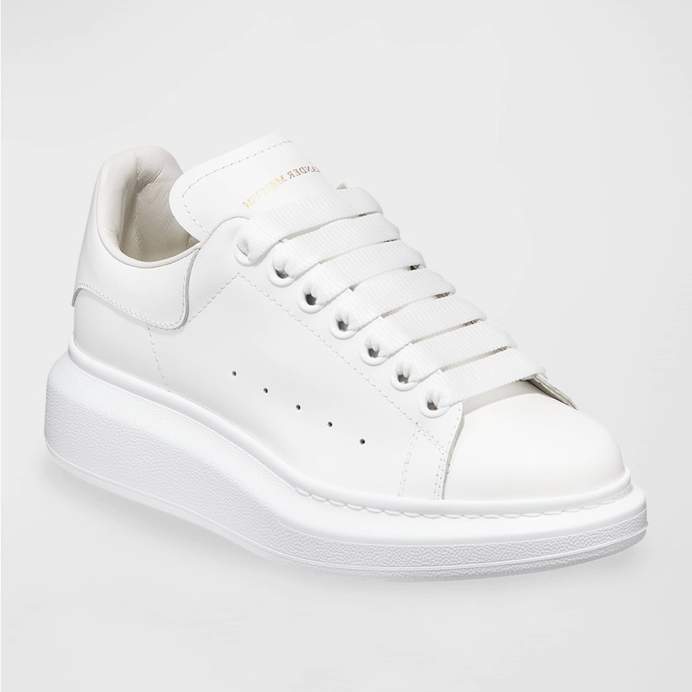 ALEXANDER MCQUEEN Oversized Women's White Sneakers US 9